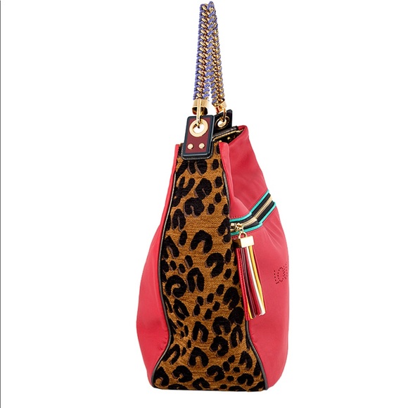 Limited edition Louis Vuitton red leather leopard - Picture 6 of 7
